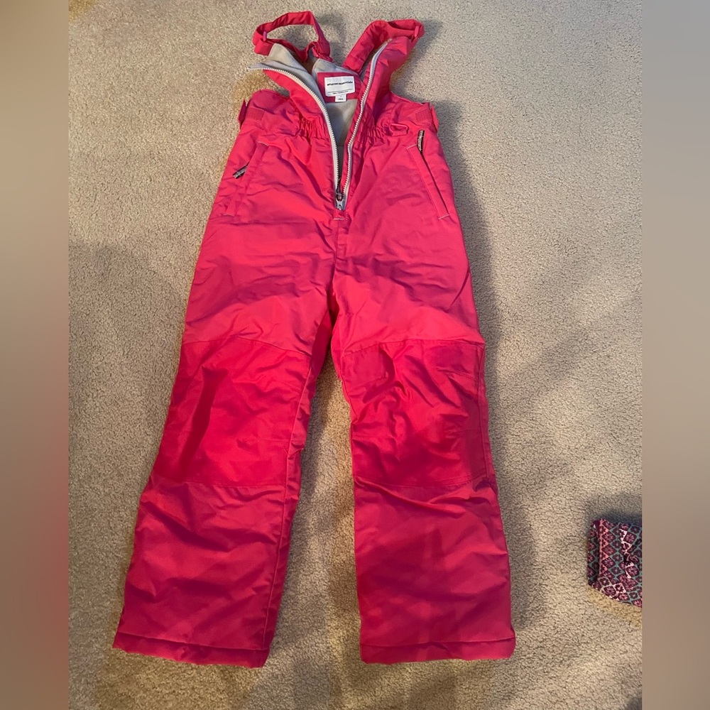 Amazon essentials girls snow bib